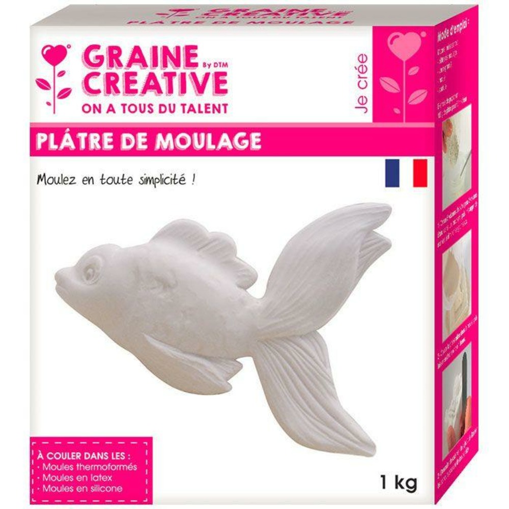 Plâtre de moulage 1 kg