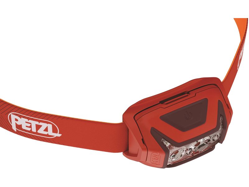 Petzl Stirnlampe Actik Rot, 450 lm Einfach zu bedienende kompakte Stirnlampe