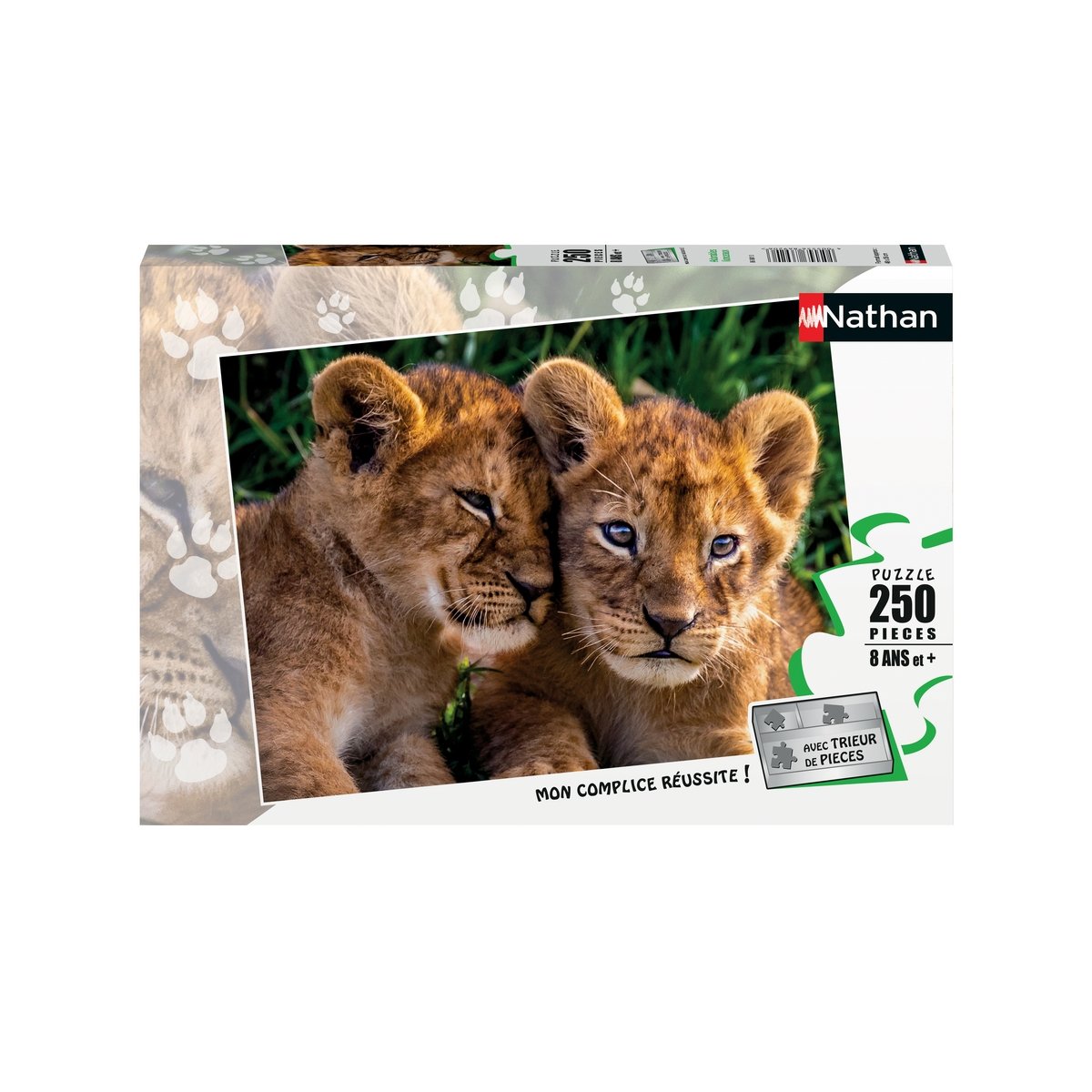 Puzzle 200 pièces Nathan - Adorables lionceaux
