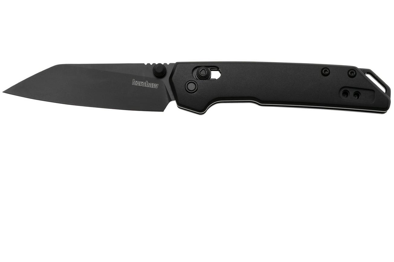 Kershaw Mini Iridium Reverse Tanto 2051RBLK Black D2, Black Aluminium, zakmes