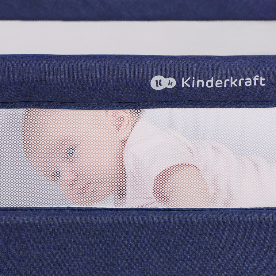 Kinderkraft Beistellbett Bea 2-in-1 Navy
