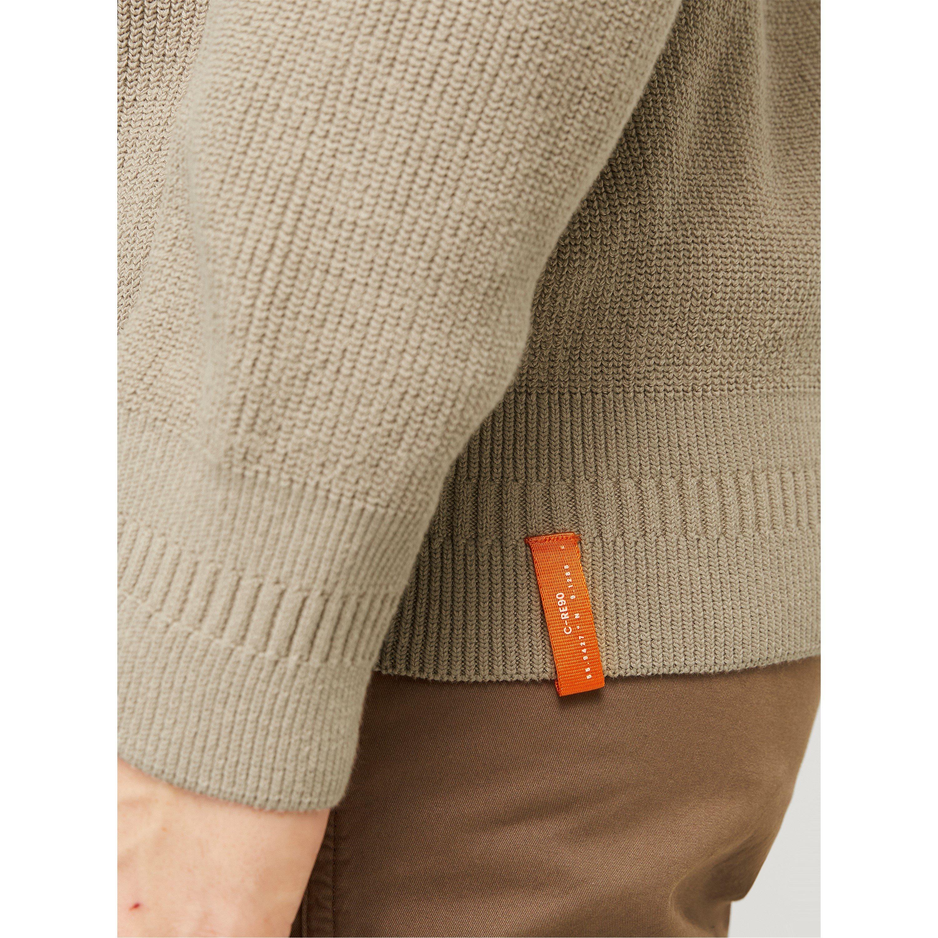 Jack and Jones JJ Half Zip Knit Mens