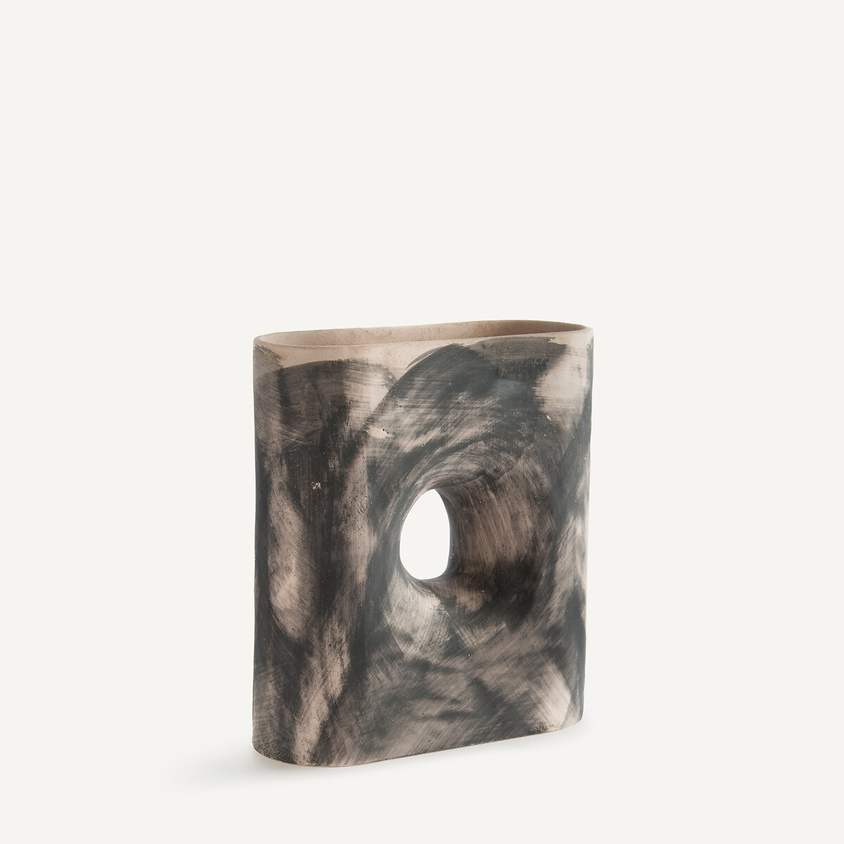 AM.PM<br>Vaso de barro fosco H22,5 cm, Lixa