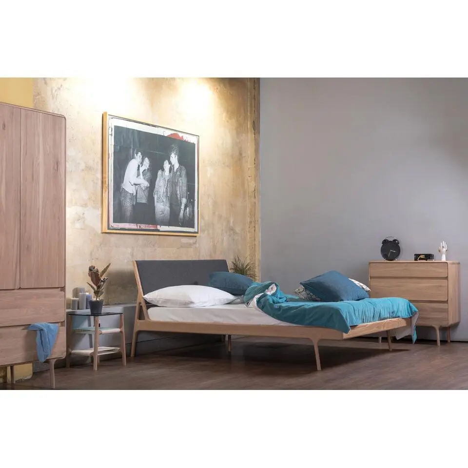 Gazzda Fawn Drawer Eikenhouten Ladekast - Whitewash