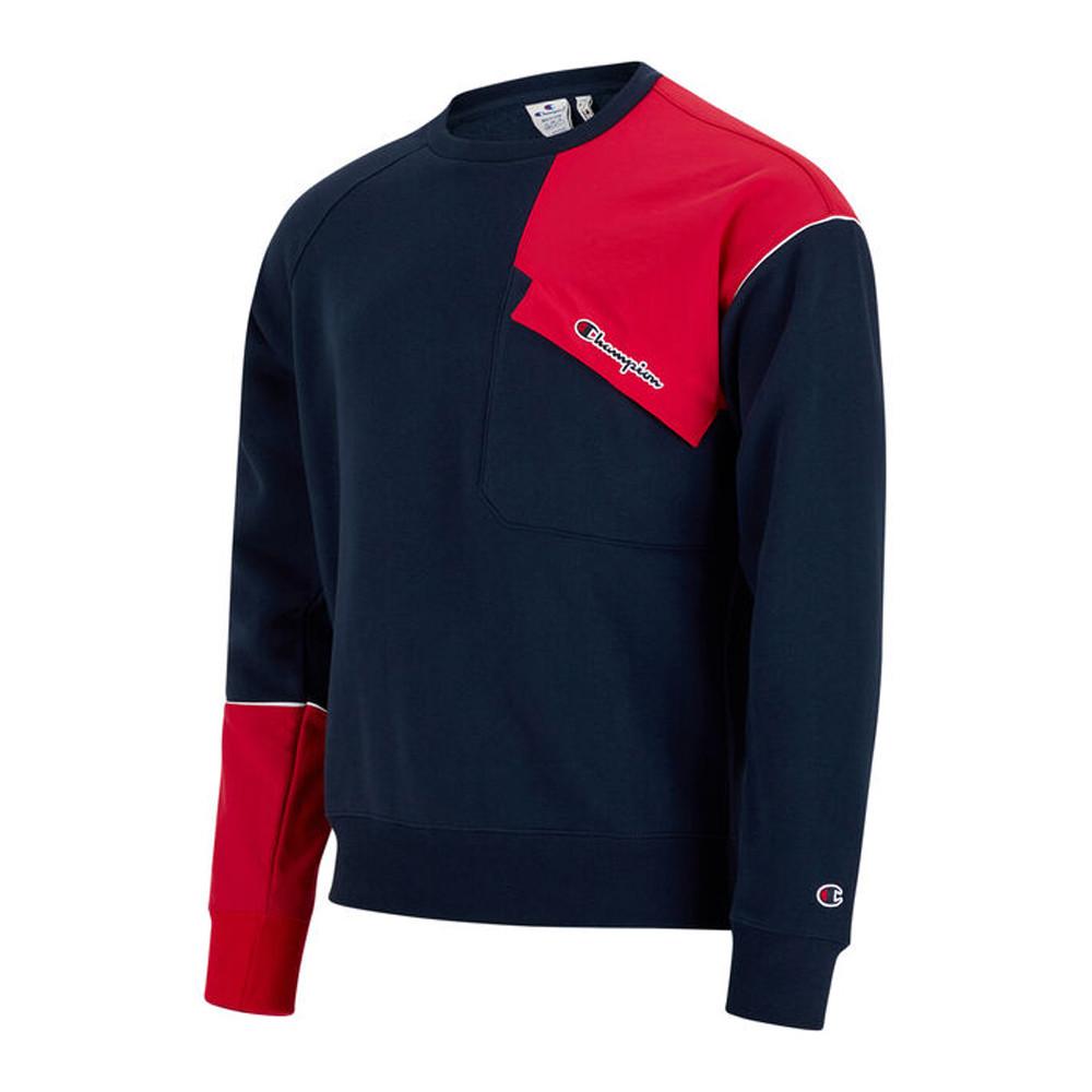 Champion Sweat Marine/Rouge Homme Champion 216555