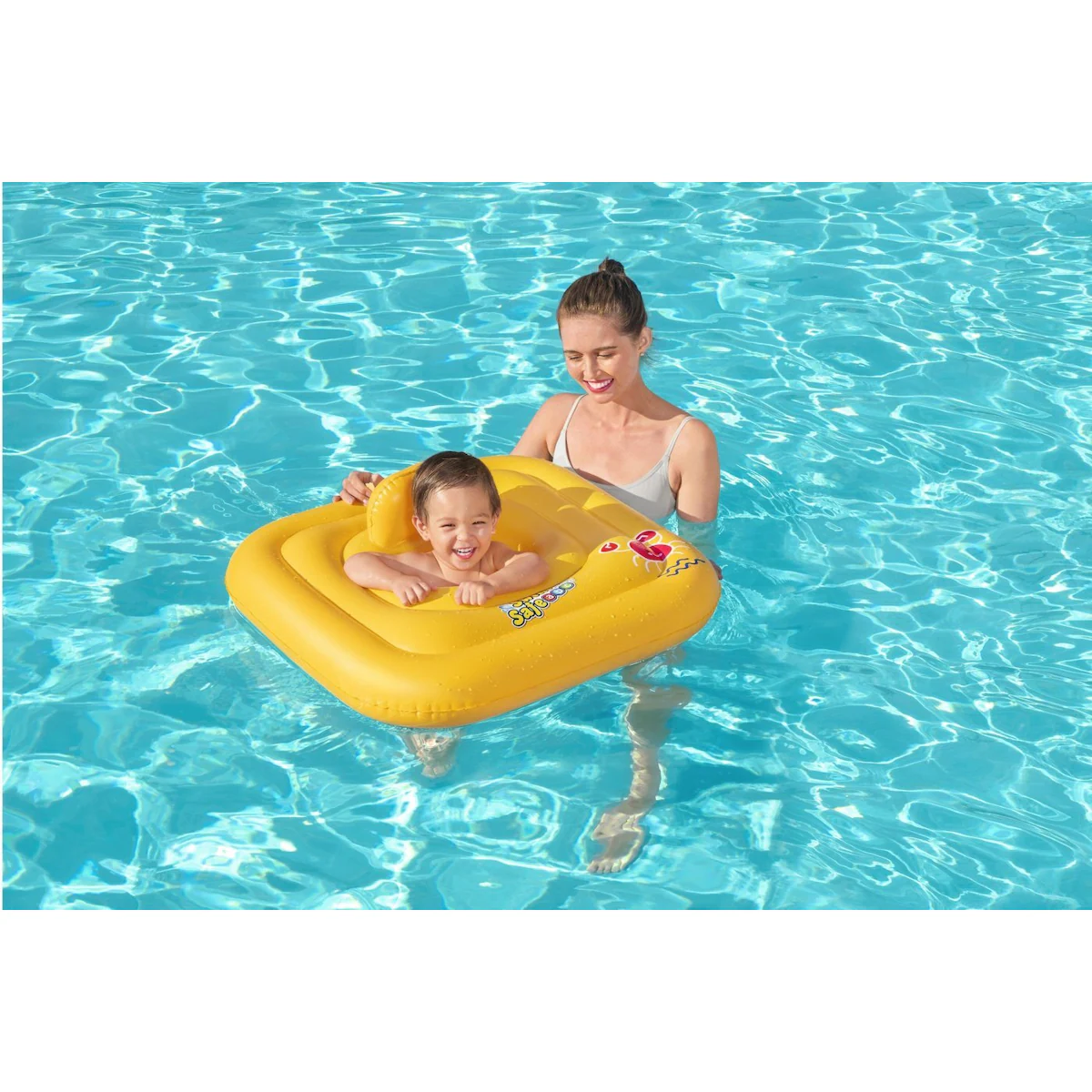 Bestway Swim Safe Badestol for barn, 76 cm x 76 cm