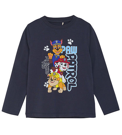 Minymo Bluse - Paw Patrol - Blåe Nights