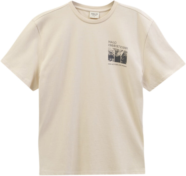 Newline HALO HALO MAP T-SHIRT Oyster gray