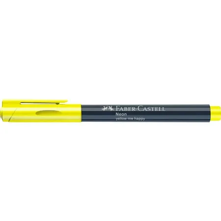 Faber-Castell Neon Marker 107, Farbe yellow me happy