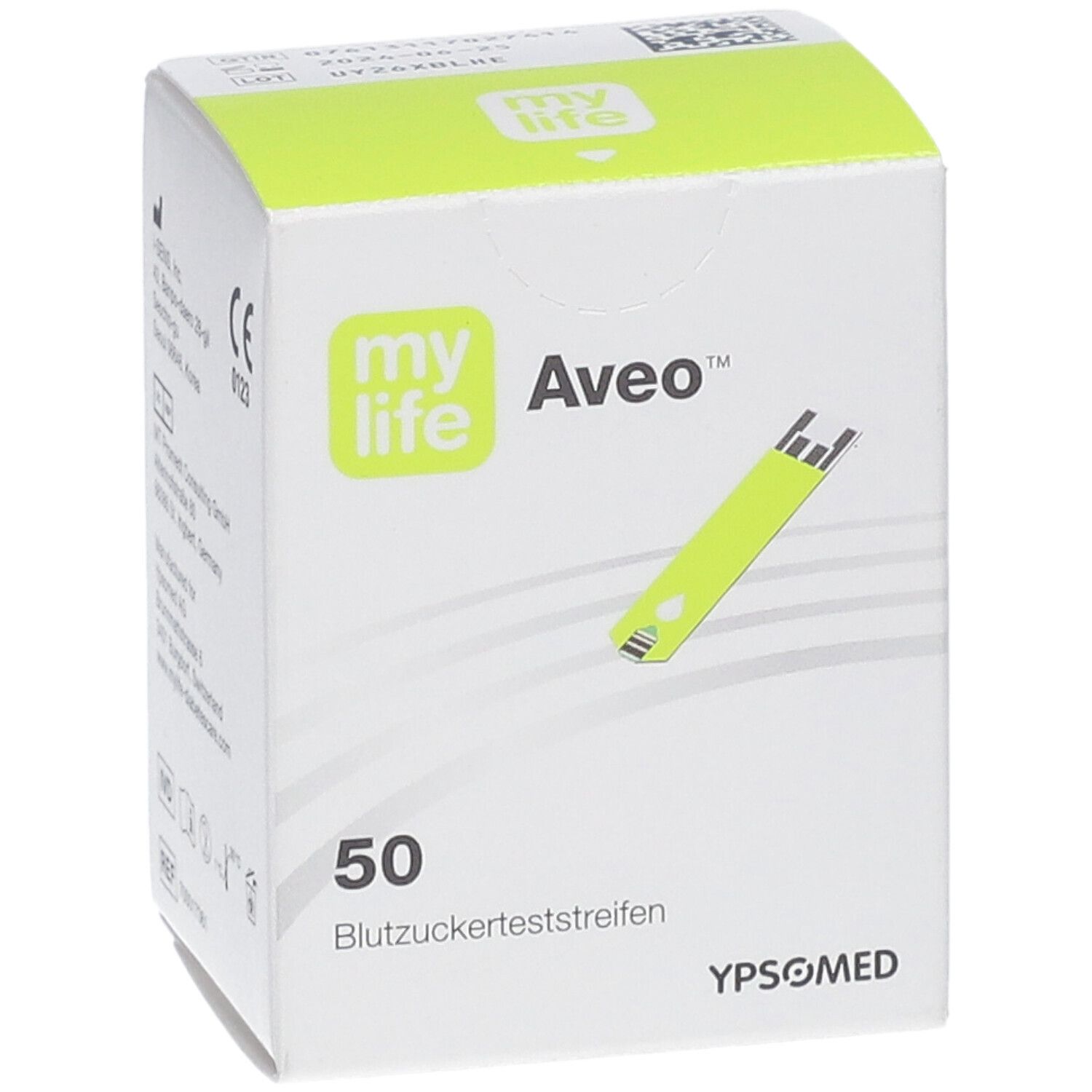 MYLIFE Aveo Blutzucker Teststreifen