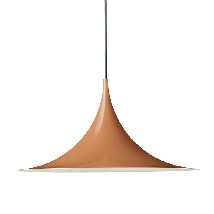 Gubi - Semi Pendelleuchte, Ø 47 cm, roasted pumpkin glossy