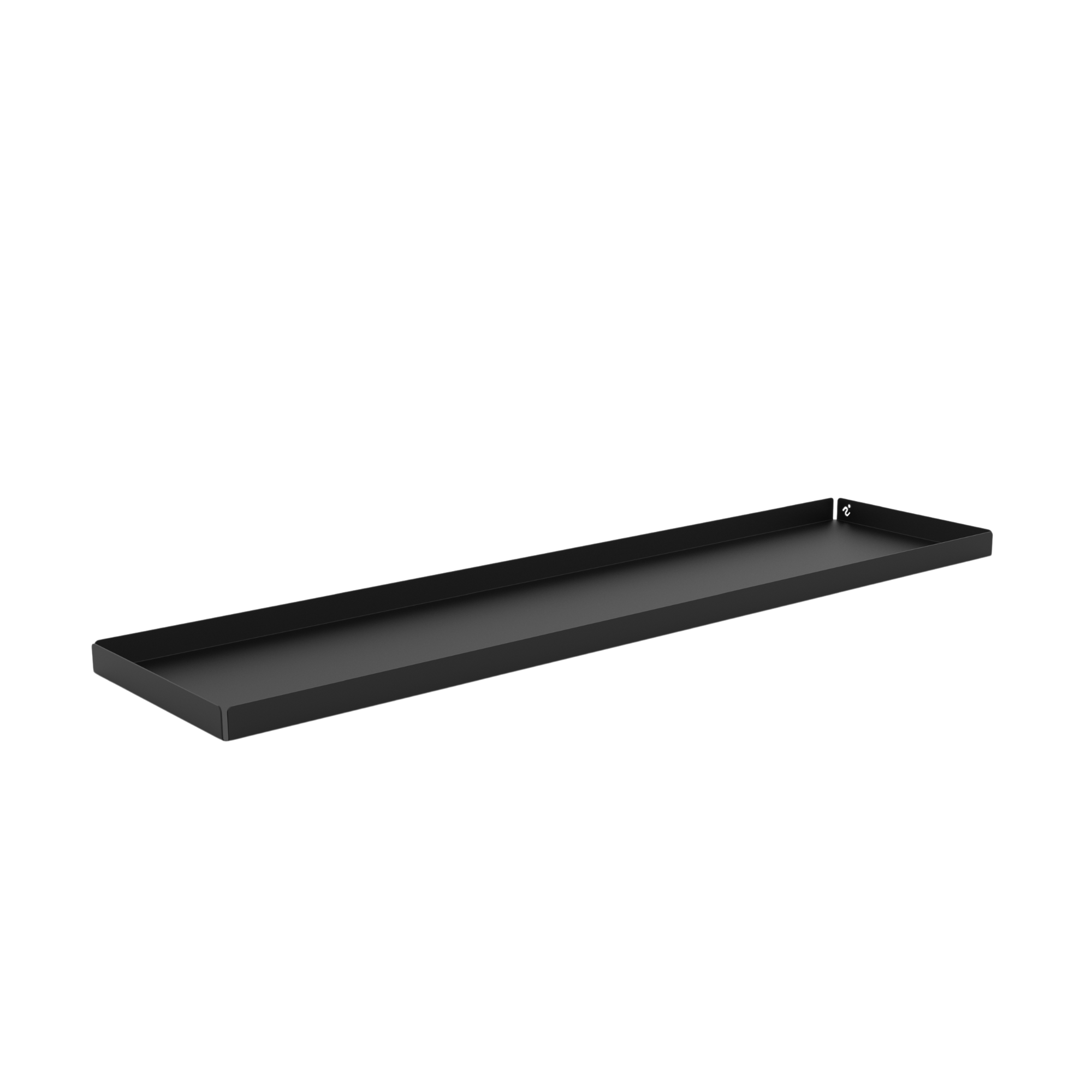 Dienblad Lunova 100 cm zwart