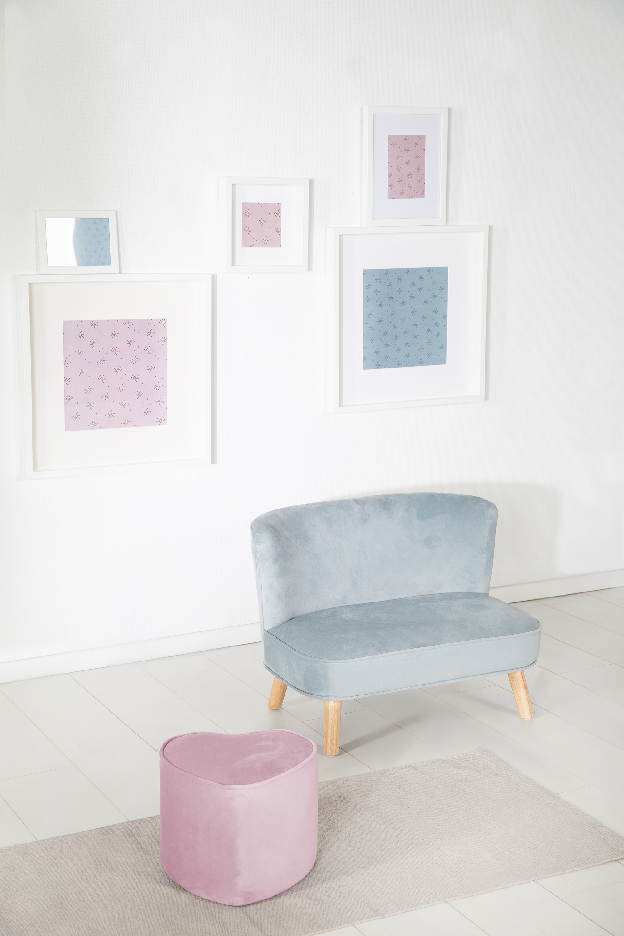 roba® Kinderhocker »Lil Sofa« in Herzform