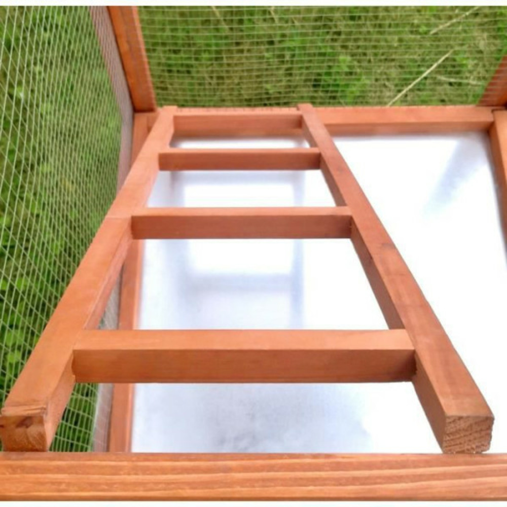 Cage a oiseaux titi - 65x65x165cm - bois