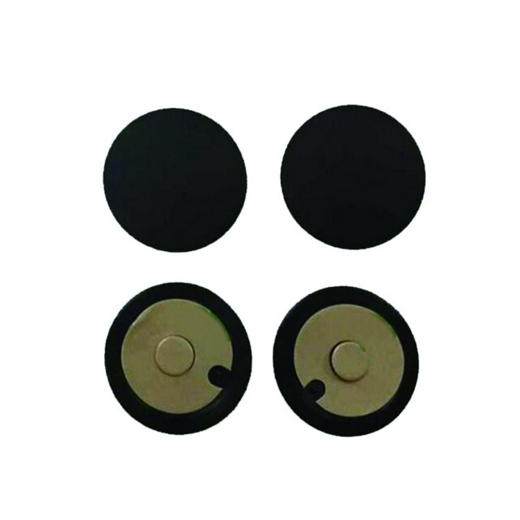 (4er Set) Ersatz Füsschen Gummifuss Kit für MacBook Pro Retina A1398 / A1425 / A1502  - Schwarz