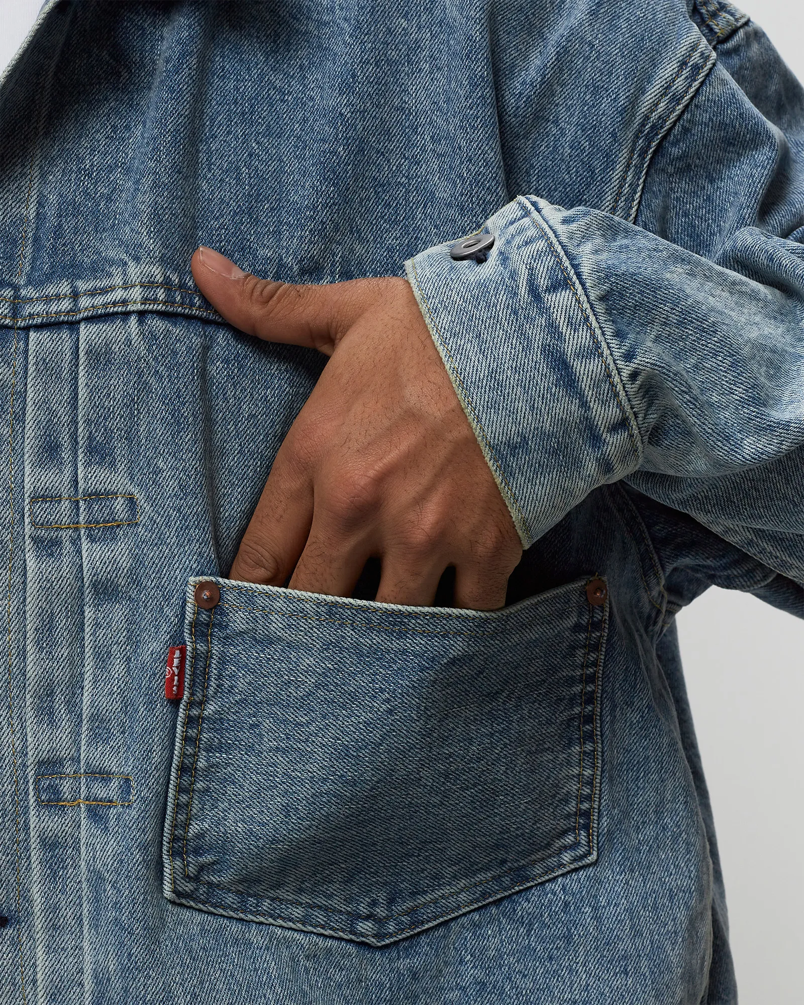 Levis x BEAMS STAY LOOSE TYPE I TRUCKER