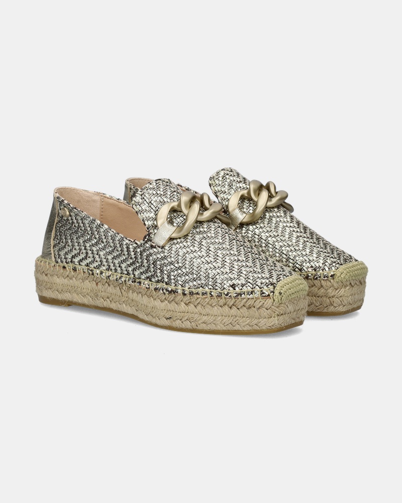 Fred de la Bretoniere June Li Espadrilles  - goud