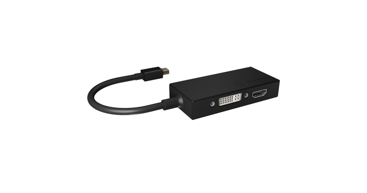 ICY BOXIB-AC1032 adapter  (Zwart)