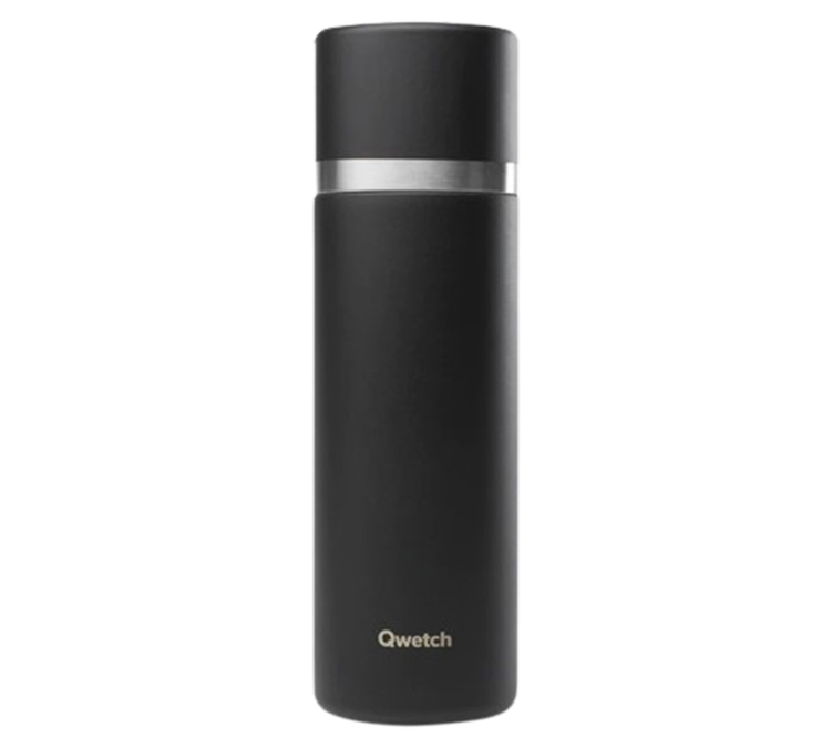 Thermo inox isotherme Matt Noir - 75 cl - QWETCH