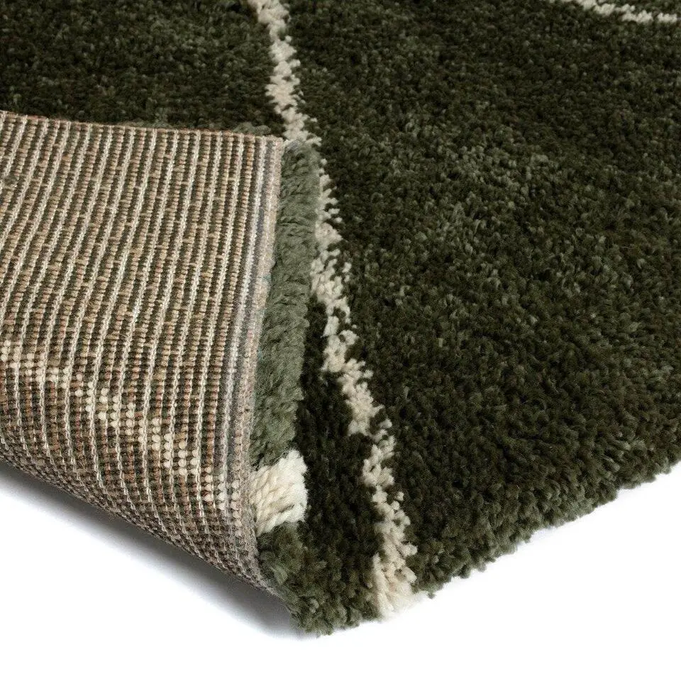 Interieur05 berber vloerkleed Nea groen/cream - 330 x 240 cm