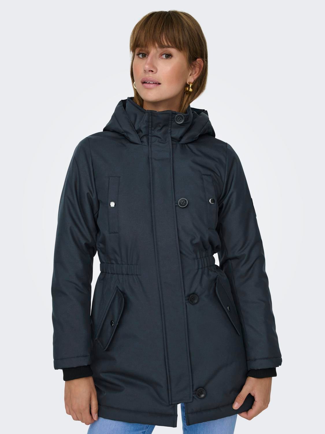 ONLMIE Langer Parka India Ink