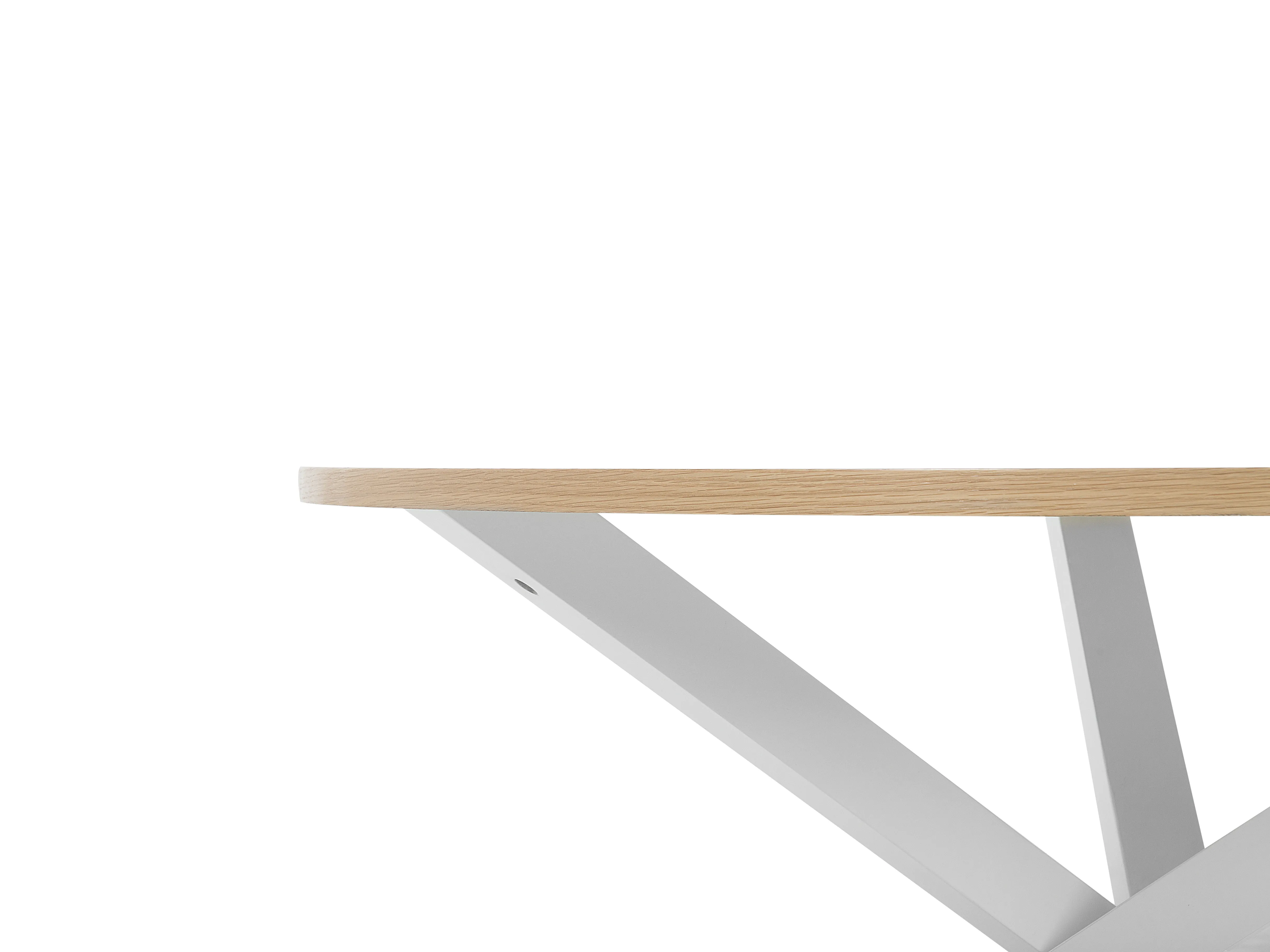Eettafel JACKSONVILLE Lichtbruin 120 cm 120 cm