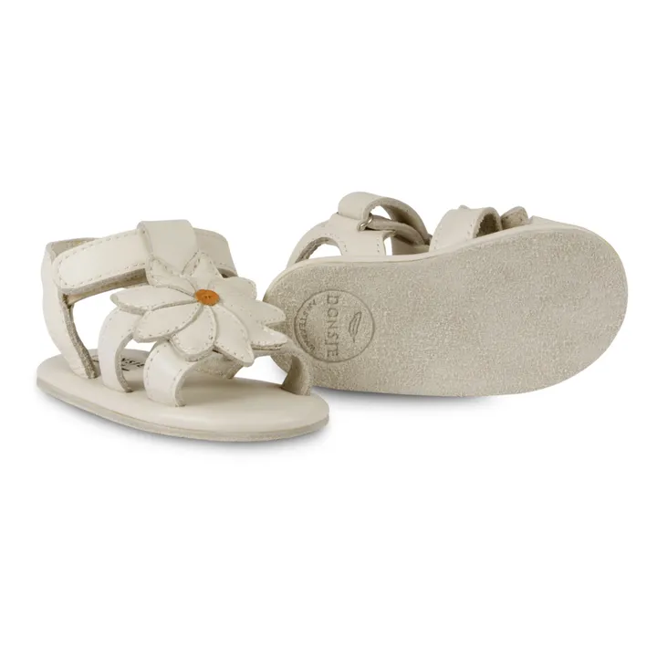 Donsje Sandales Tuti Fields Cuir | Crème
