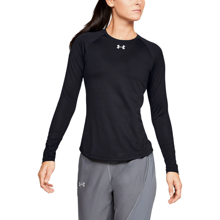 Under Armour Qualfier Langærmet T-shirt Sort