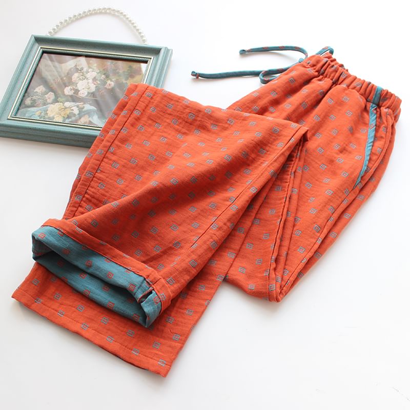 Dogini - Pyjamabroek met bijpassend patroon voor koppels (verschillende ontwerpen)