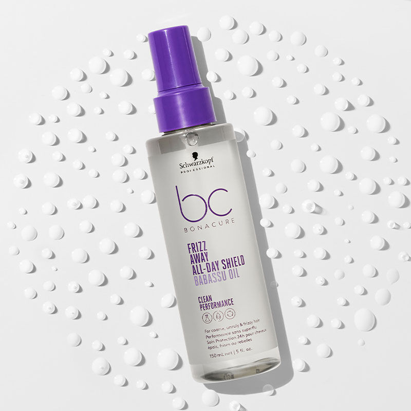 Spray protection 24h pour cheveux indisciplinés BC Frizz Away