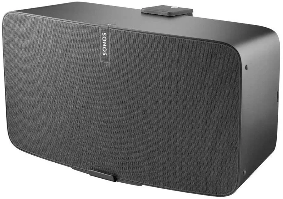 Support mural horizontal Cavus noir pour Sonos Five / Play:5 Supports pour enceintes