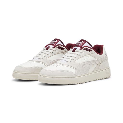Puma Doublecourt PRM Sneakers, Warm White - Dark Jasper, 42