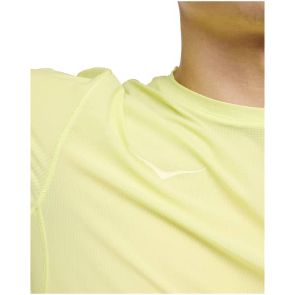 T-shirt trail HOKA ONE ONE AIROLITE RUN SHORT SLEEVE LETTUCE