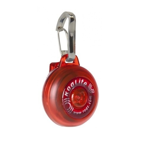 Pendente Rogz Roglite com luz LED vermelha para cães