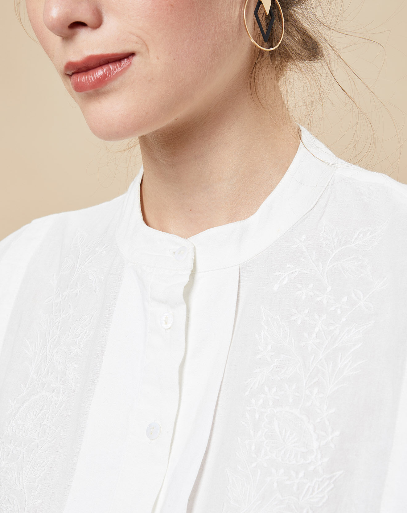 Harris Wilson Blouse Satia écrue