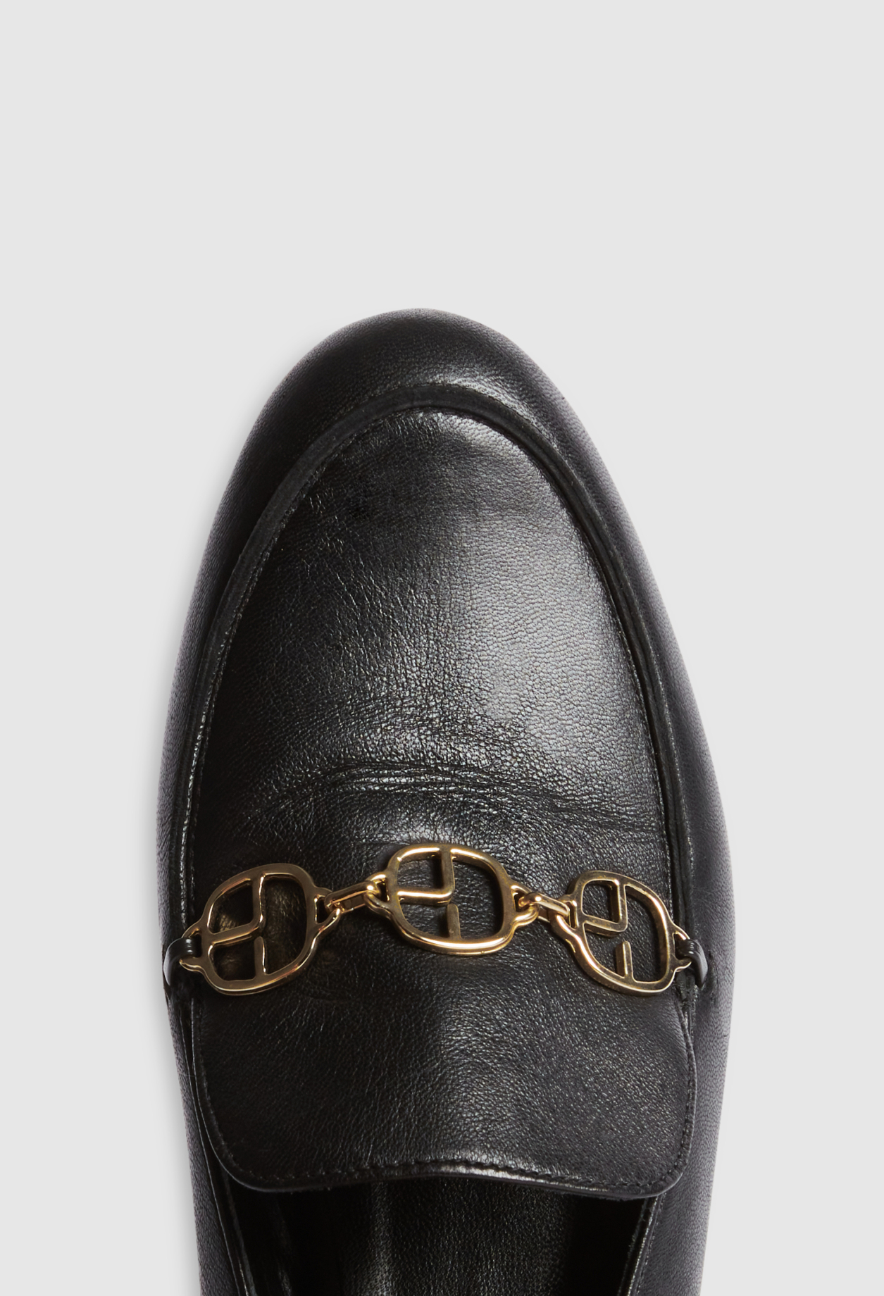 Mocassins cuir noir