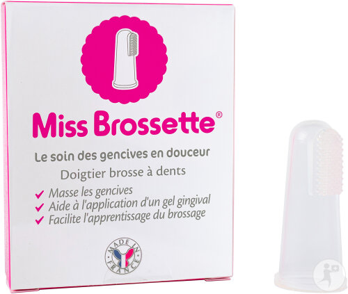 Machouyou Miss Brosette Doigtier Brosse À Dents 1 Pièce