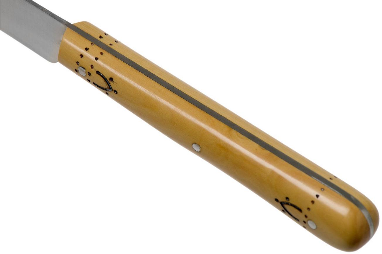 Nontron Traditional 6-delige steakmesset buxushout, T6OFRYBU
