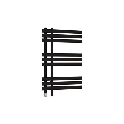 Eastbrook Loddon elektrische handdoekradiator 50x80cm 300W zwart mat