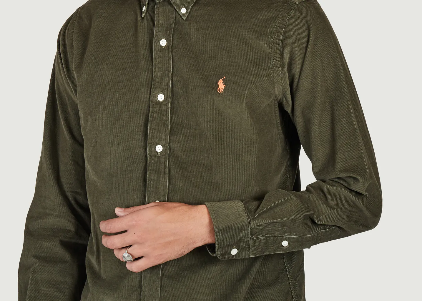 Chemise ajustée en velours côtelé Polo Ralph Lauren