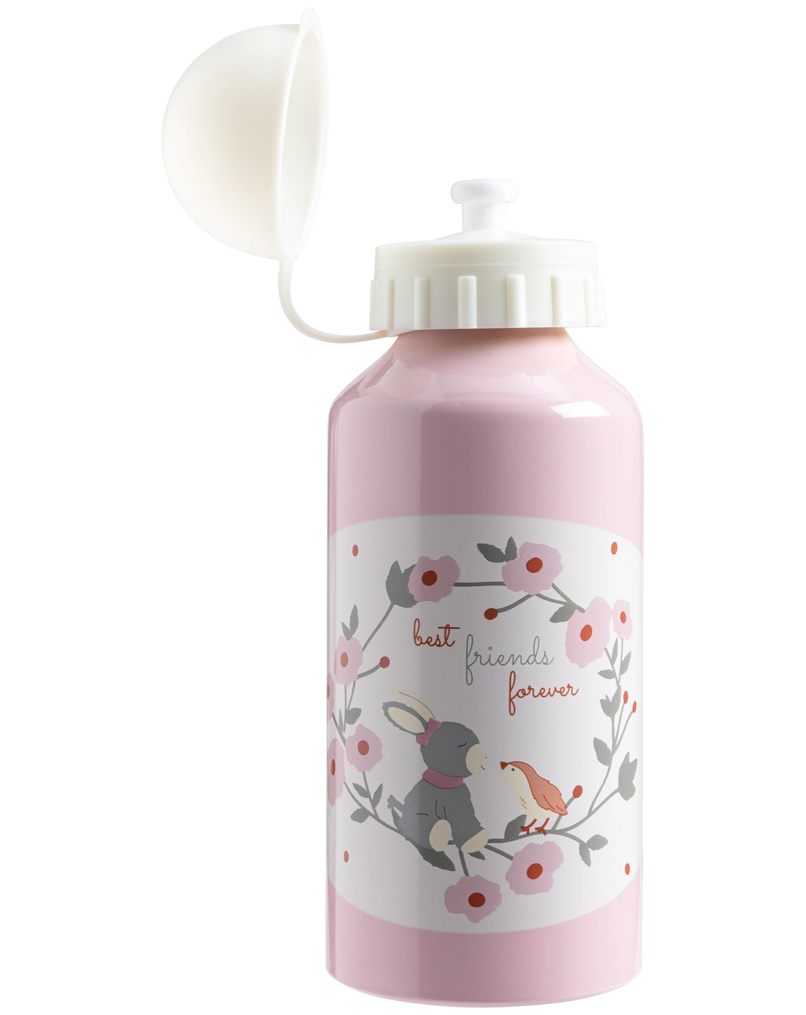 Alu-Trinkflasche EMMI GIRL (400ml) in zartrosa