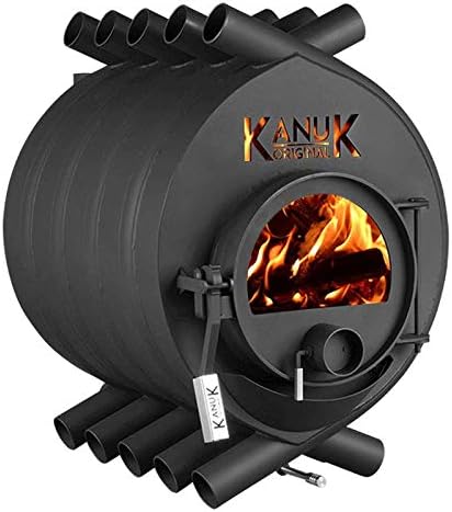 Warmluftofen Kanuk® Original 15 kW - Werkstattofen - Schwedenofen - Zulassung für Deutschland, Österreich und Schweiz - BimSchV (ohne Seitenverkleidung, ohne Untergestell)