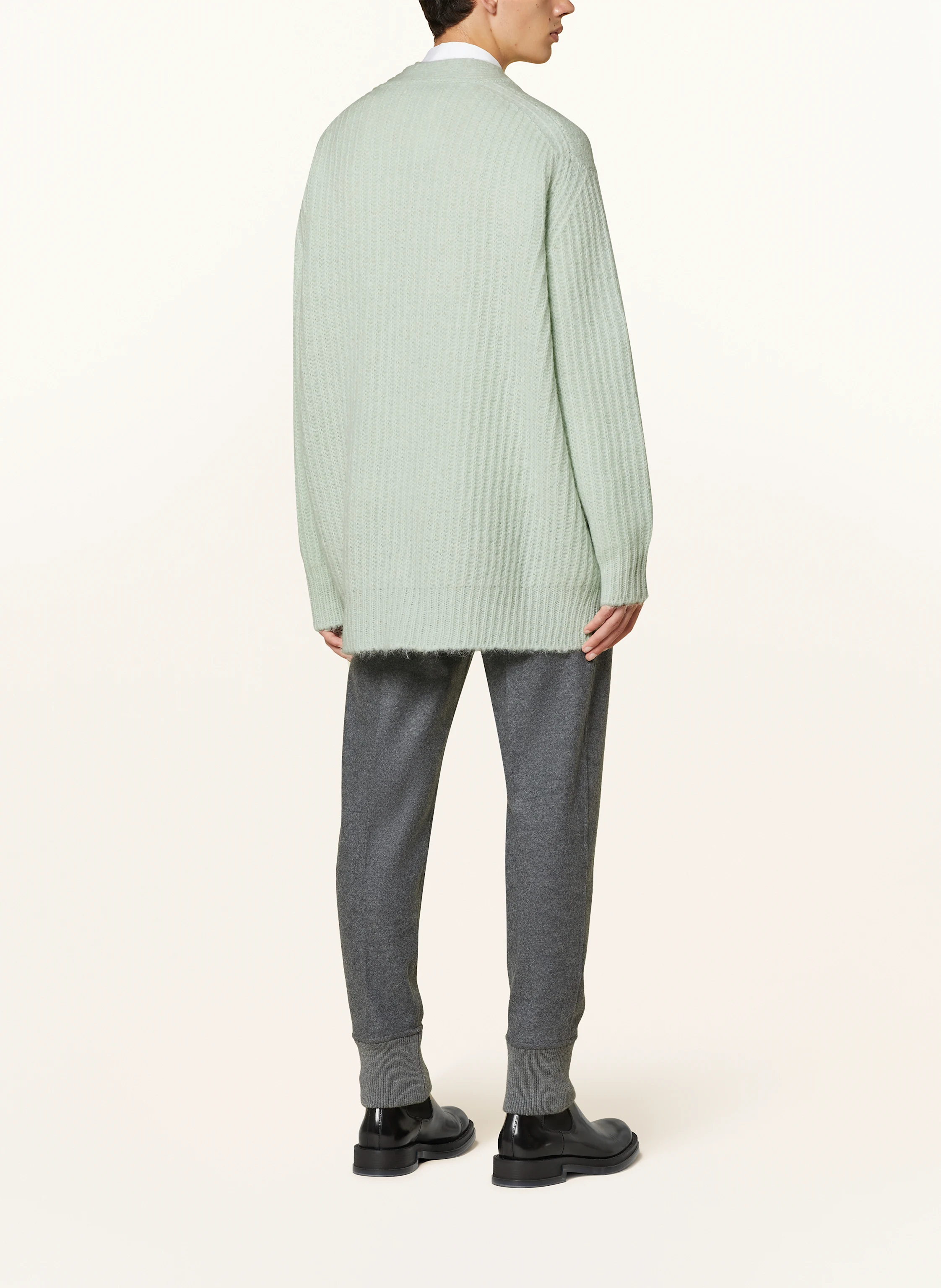 JIL SANDER Oversized-Strickjacke aus Mohair
