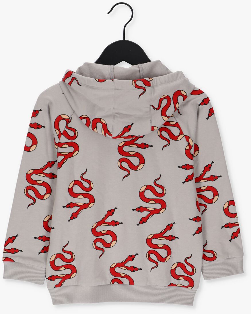 CARLIJNQ grijze carlijnq sweater serpent - hoodie