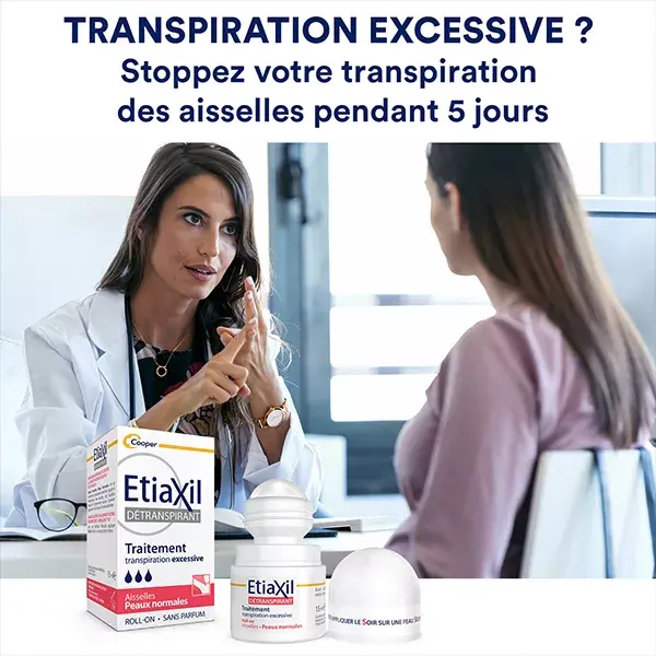 Desodorante Antitranspirante Etiaxil Extreme para Transpiração Excessiva 15ml