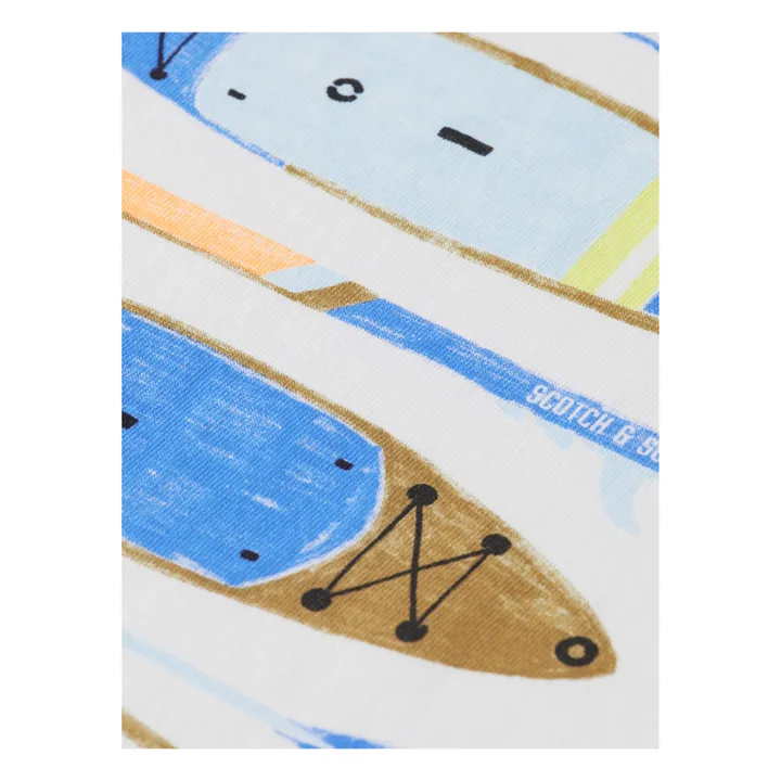 Scotch & Soda T-shirt Artwork | Blanc