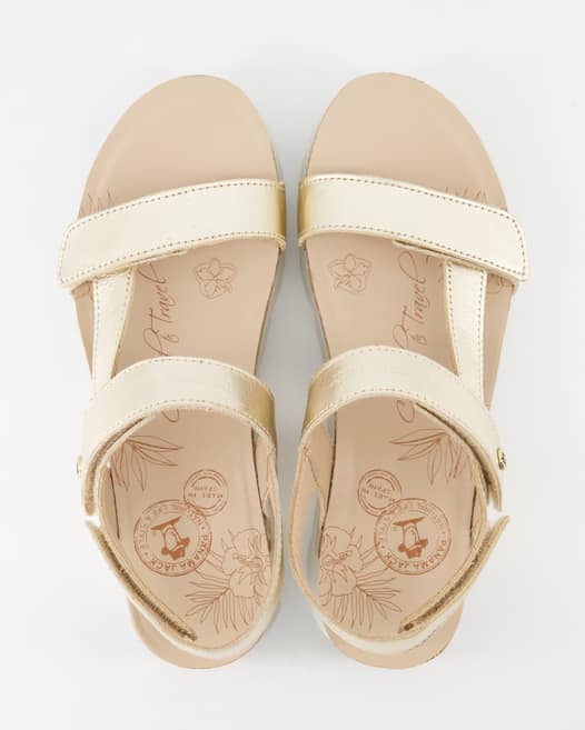 Panama Jack Selma Shine B1 Sandalen in Gold