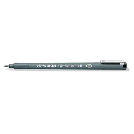 STAEDTLER® Pigment Liner schwarz, 0.8mm