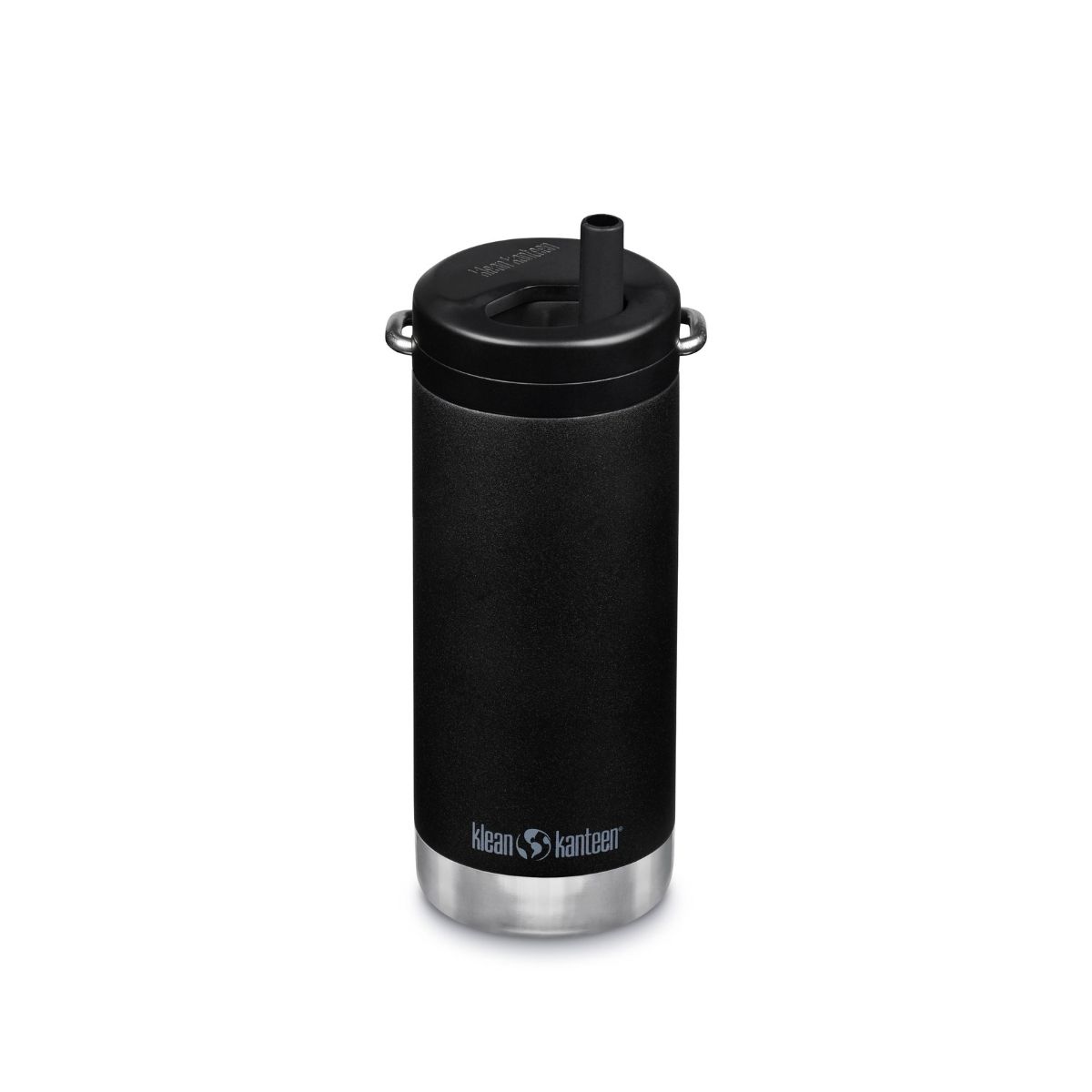 Garrafa térmica Klean Kanteen de 355 ml (12 oz) com tampa de rosca.
