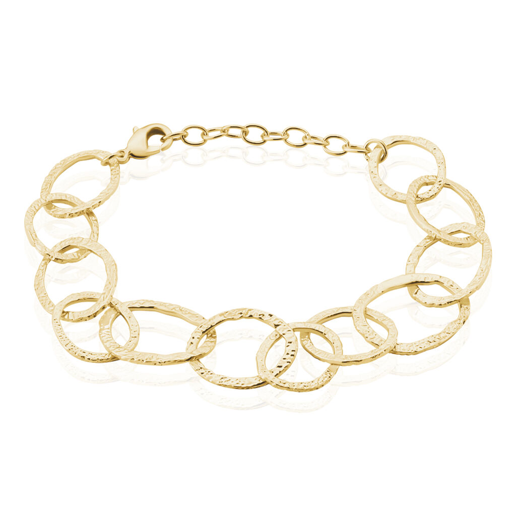 Bracelet Jiao Plaqué Or Jaune